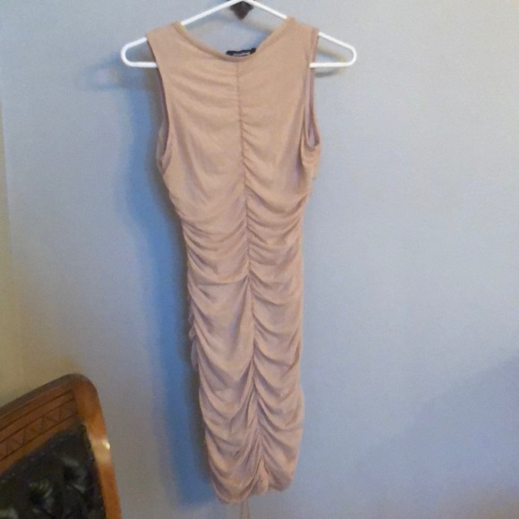 Pink Ruched Dress - Picture 2 of 2
